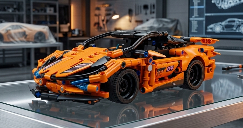 Technic Racing Car Building Kit – 366 PCS with Remote