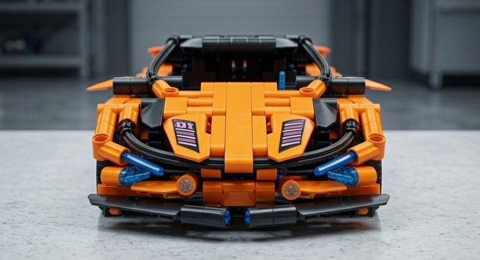 Technic Racing Car Building Kit – 366 PCS with Remote