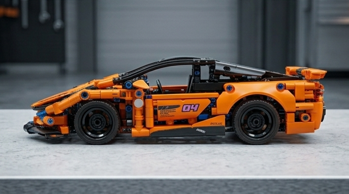 Technic Racing Car Building Kit – 366 PCS with Remote