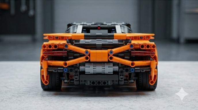 Technic Racing Car Building Kit – 366 PCS with Remote