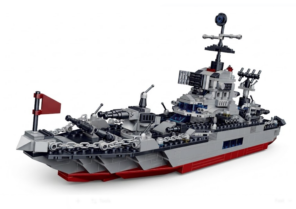 13-in-1 Naval Ship & Military Brick Set