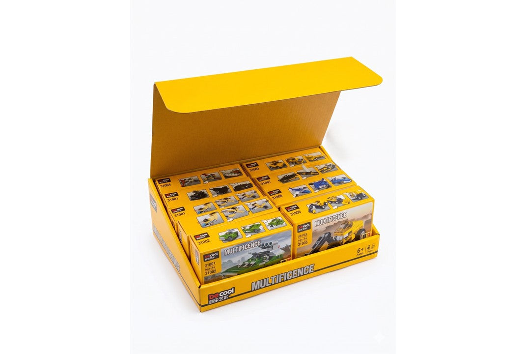 24-in-1 Mini Building Blocks Set - Best for Beginners