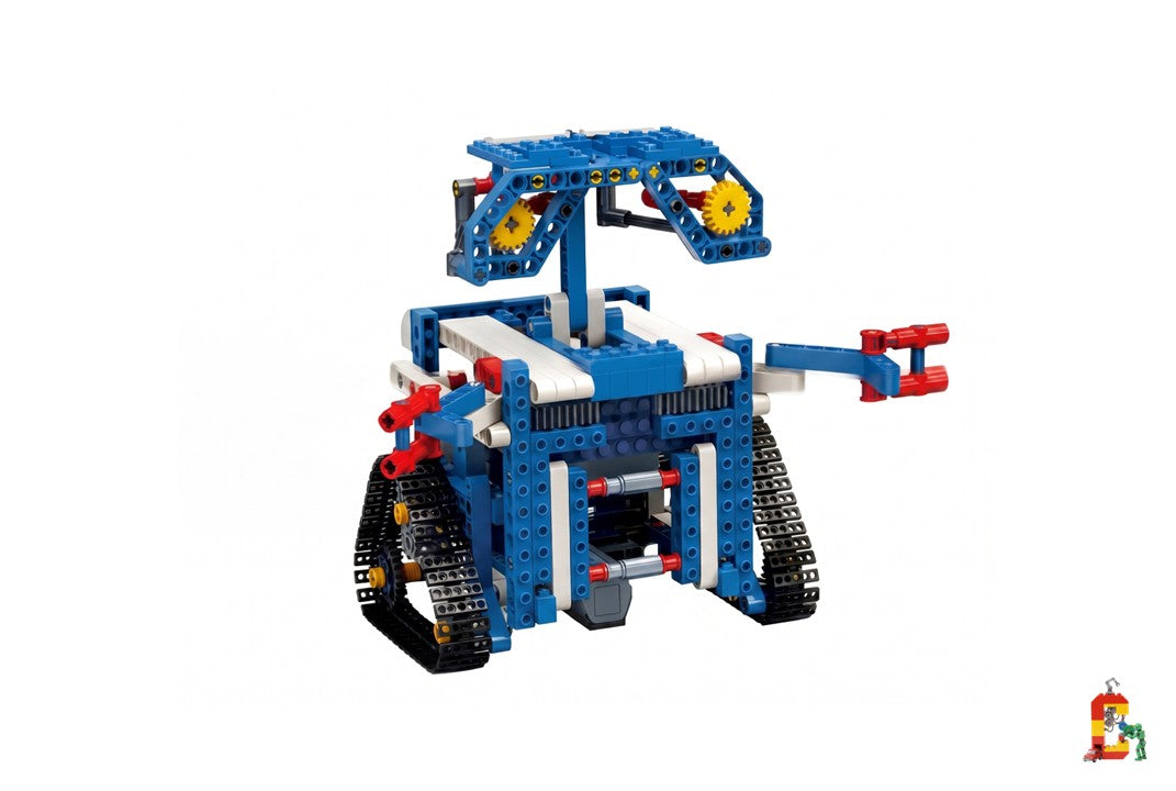 19-in-1 Motorized Gear Blocks Robot & Machines Set