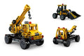 COGO 3090 Construction NeoTown 3-in-1 Building Block Set – Lorry Crane, Tow Truck & Digger (235 Pieces)