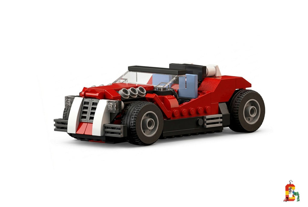 20-in-1 Multificence Cars and Cranes Building Block Set
