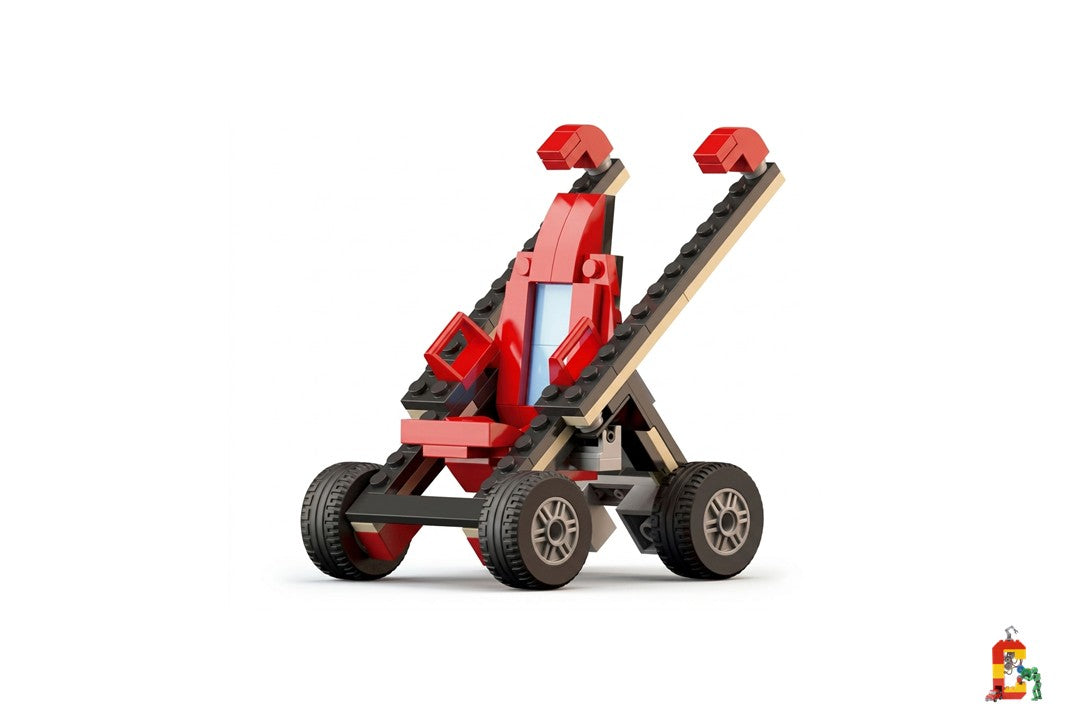 20-in-1 Multificence Cars and Cranes Building Block Set