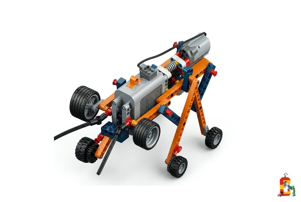 120-in-1 Motorized Gear Blocks Robots & Machines Set