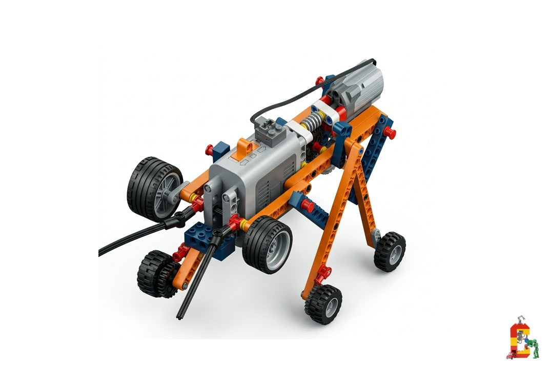 120-in-1 Motorized Gear Blocks Robots & Machines Set