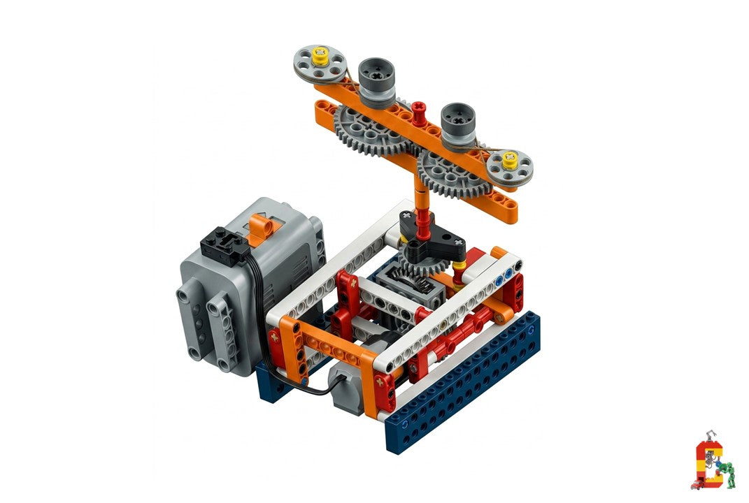 120-in-1 Motorized Gear Blocks Robots & Machines Set