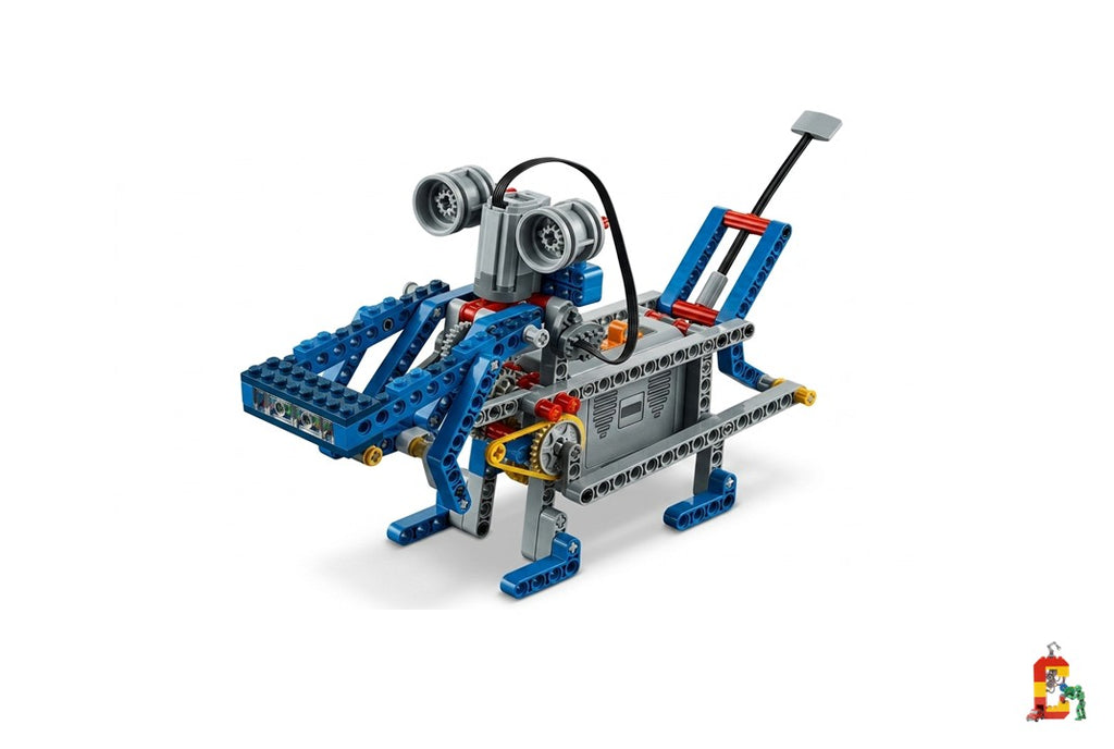 19-in-1 Motorized Gear Blocks Robot & Machines Set