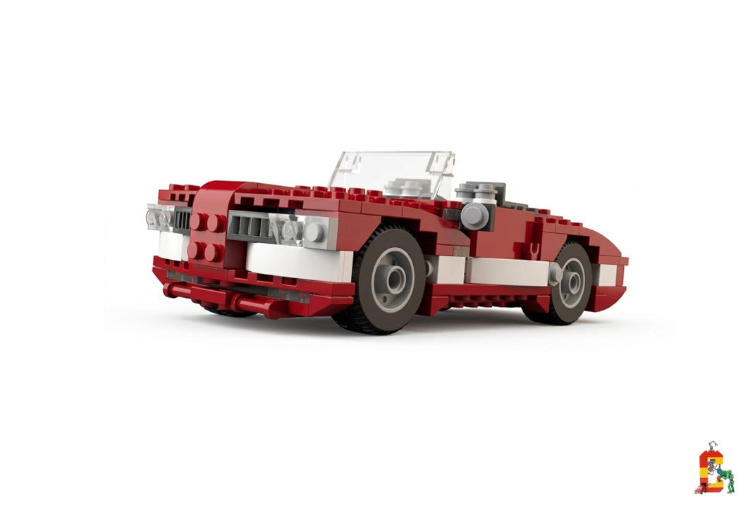 20-in-1 Multificence Cars and Cranes Building Block Set