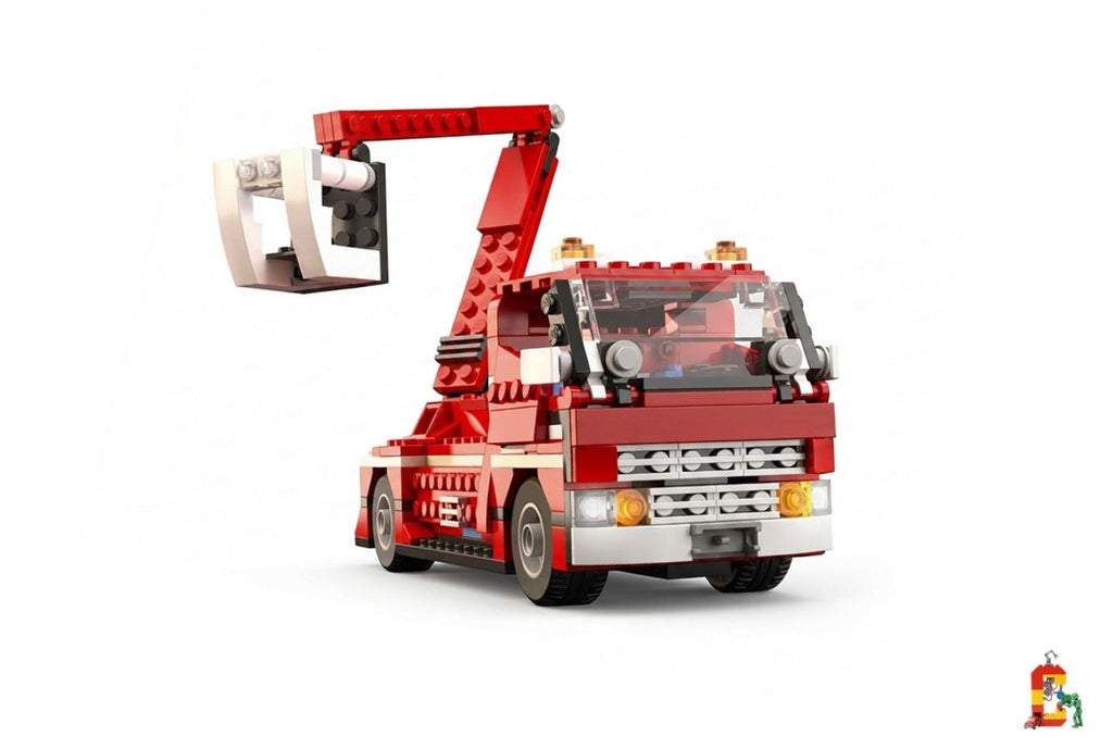 20-in-1 Multificence Cars and Cranes Building Block Set