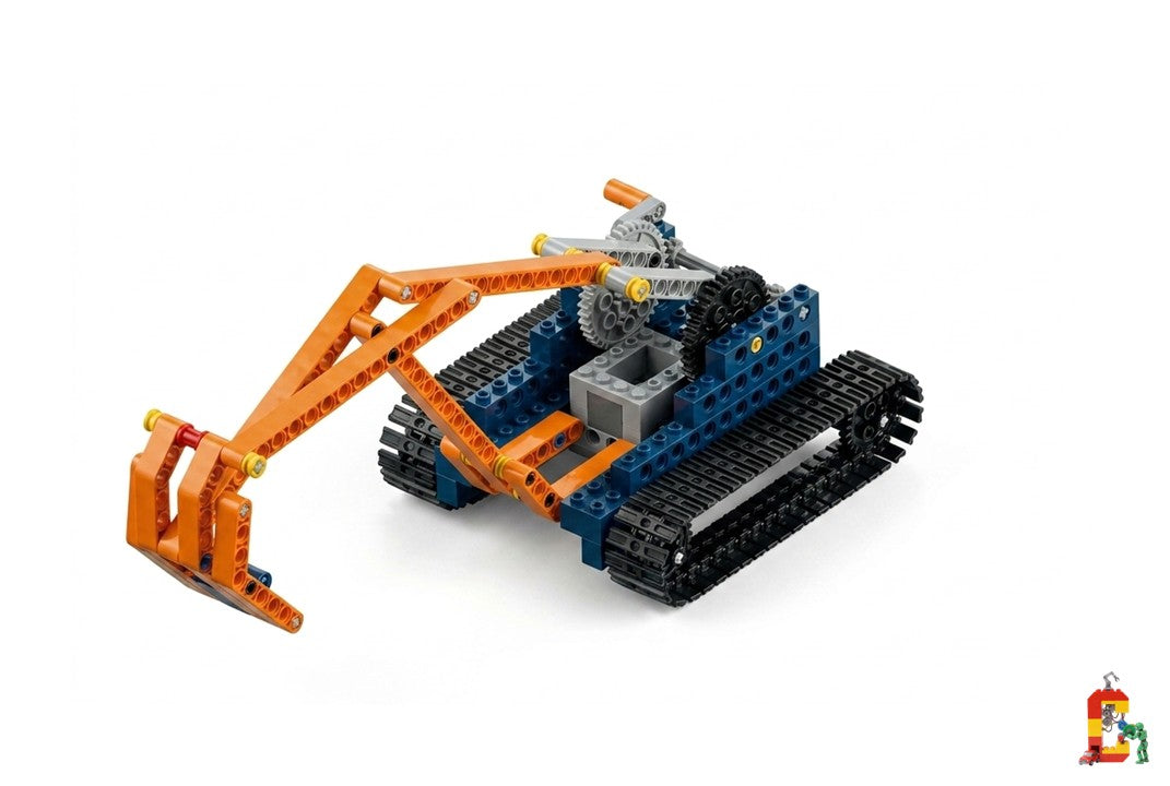 120-in-1 Motorized Gear Blocks Robots & Machines Set