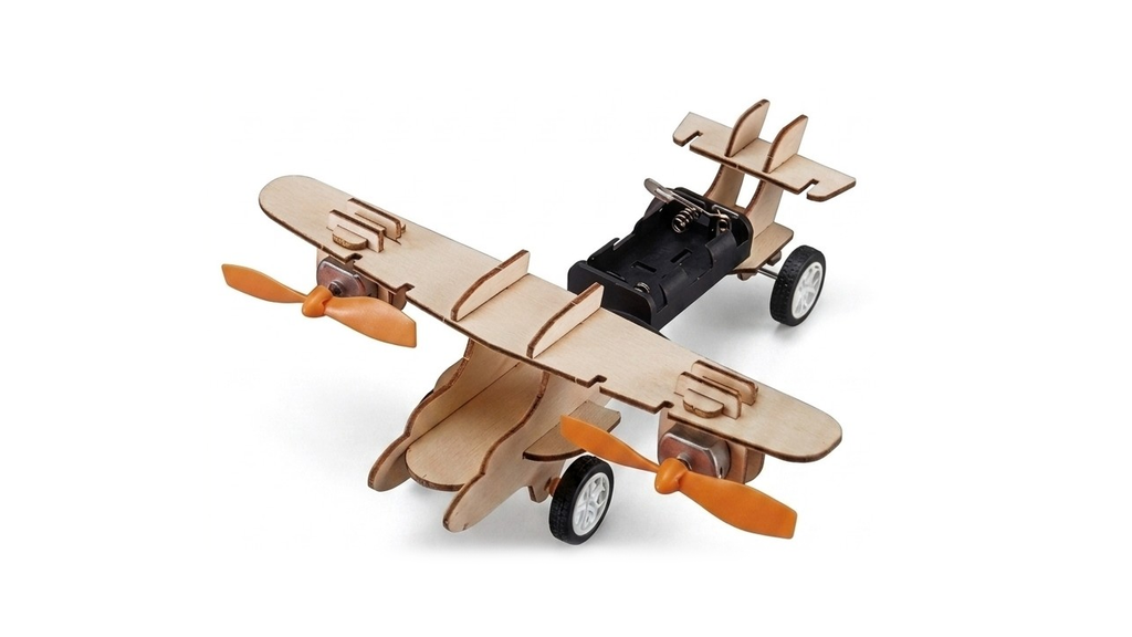 DIY STEM Wooden Model Kit - Air Craft