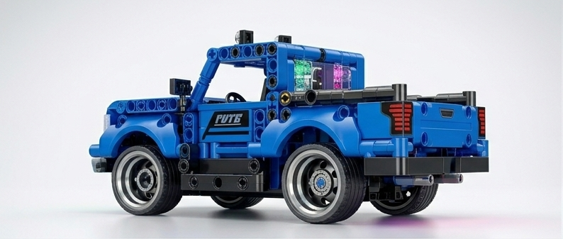 Technic Off-Road Truck Building Kit – 369 PCS with Remote