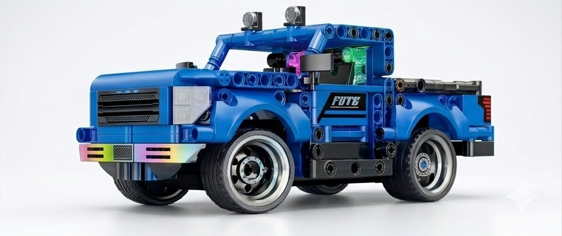 Technic Off-Road Truck Building Kit – 369 PCS with Remote