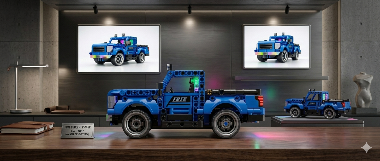 Technic Off-Road Truck Building Kit – 369 PCS with Remote