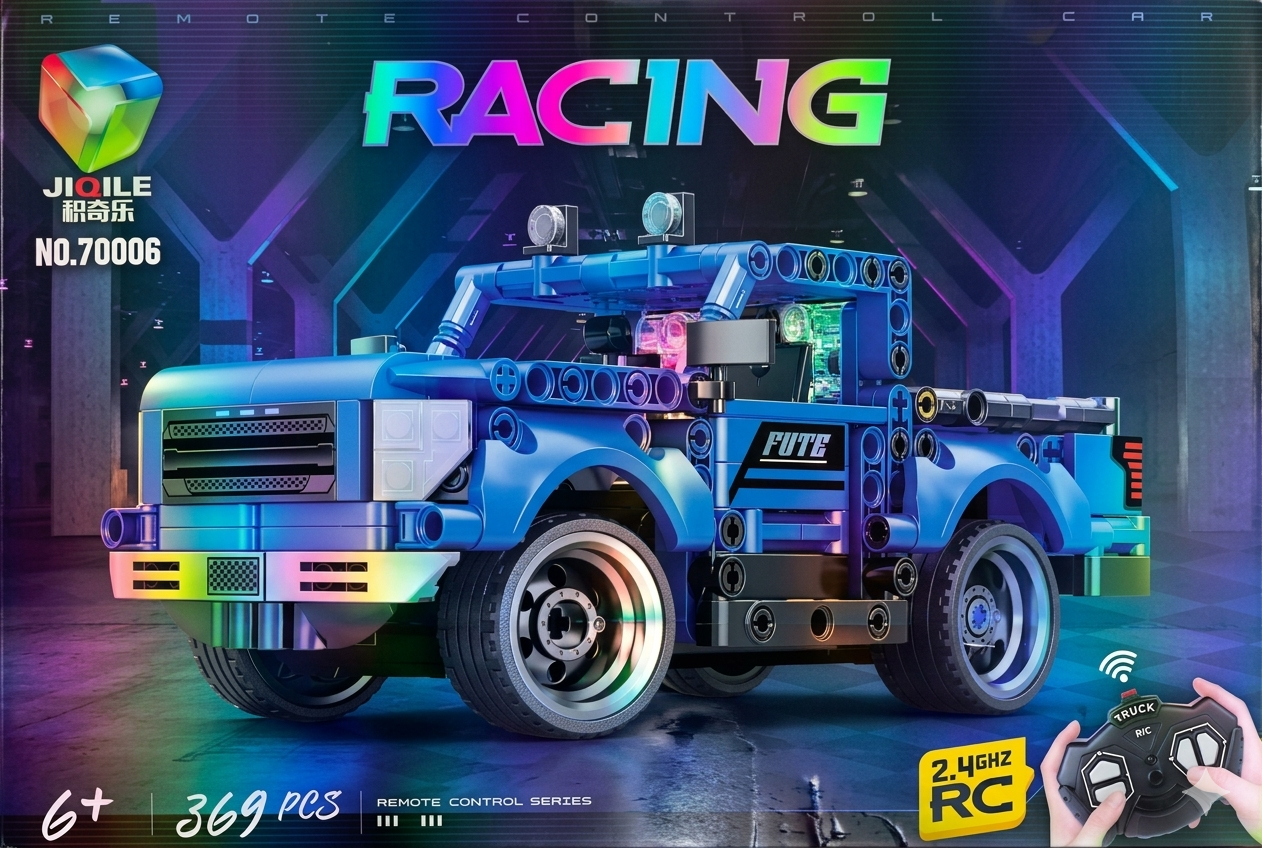 Technic Off-Road Truck Building Kit – 369 PCS with Remote